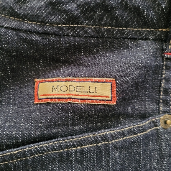 Modelli Dark blue denim skirt, Size 7 - Picture 3 of 9